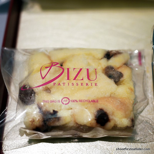 bread pudding from Bizu