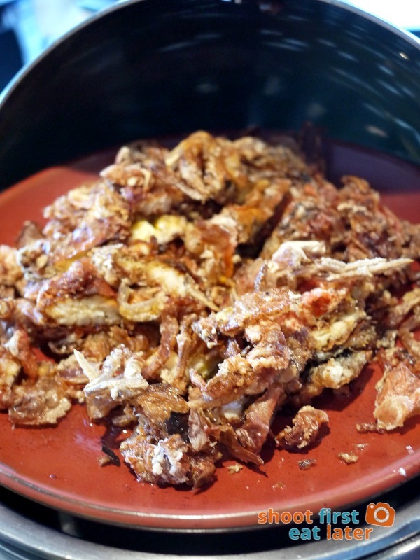 Inagiku, Makati Shangri-La- soft shell crab