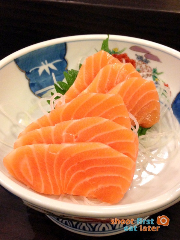 Tanabe Japanese Resaurant- Shake (salmon) sashimi P350