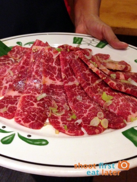 Gyumon Yakiniku Restaurant- Jo Karubi (superior rib meat) P530