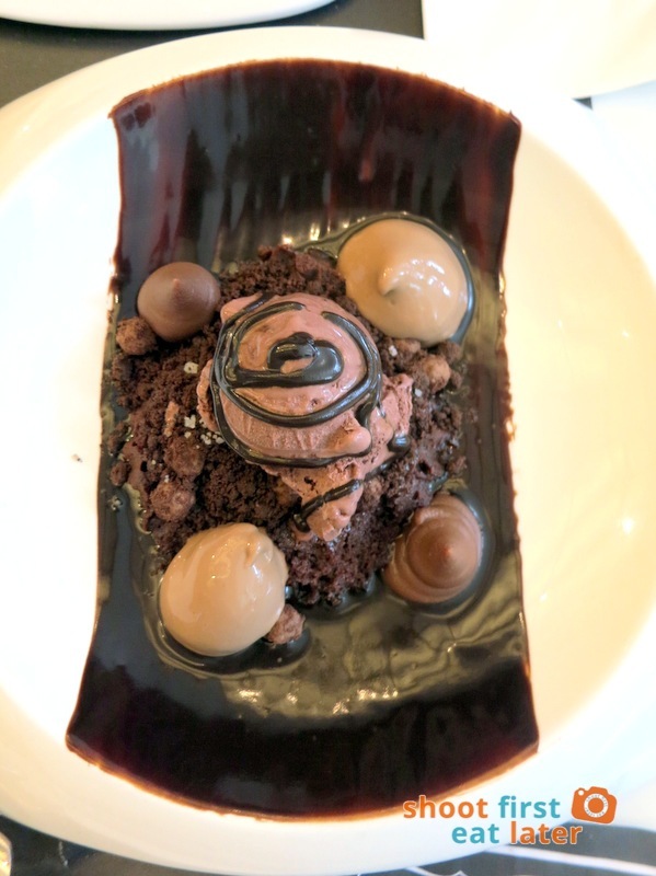 Todd English Food Hall Manila- OMG Chocolate Cake P420