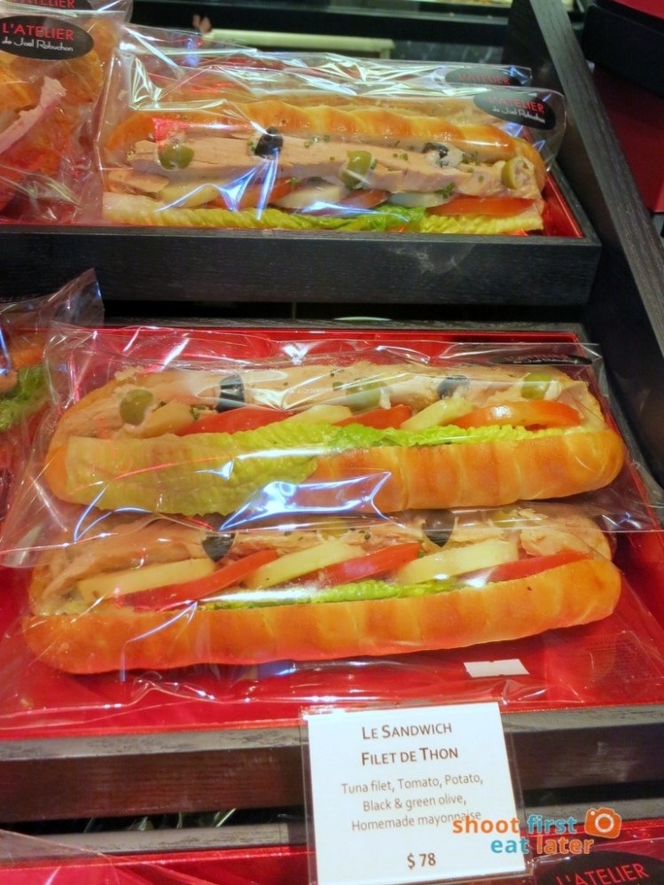 Le Salon de Thé de Joel Robuchon (Elements HK)- tuna sandwich HK$78