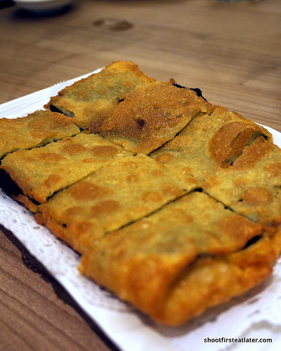 red bean paste pancake