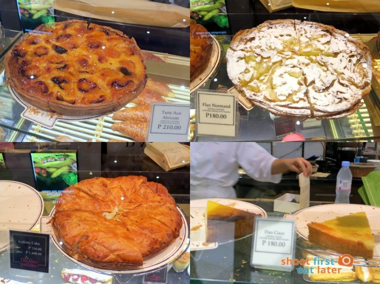 Paul Boulangerie Manila- grandmother style tarts & cakes