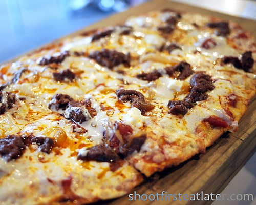 Philly Cheese steak pizza-1