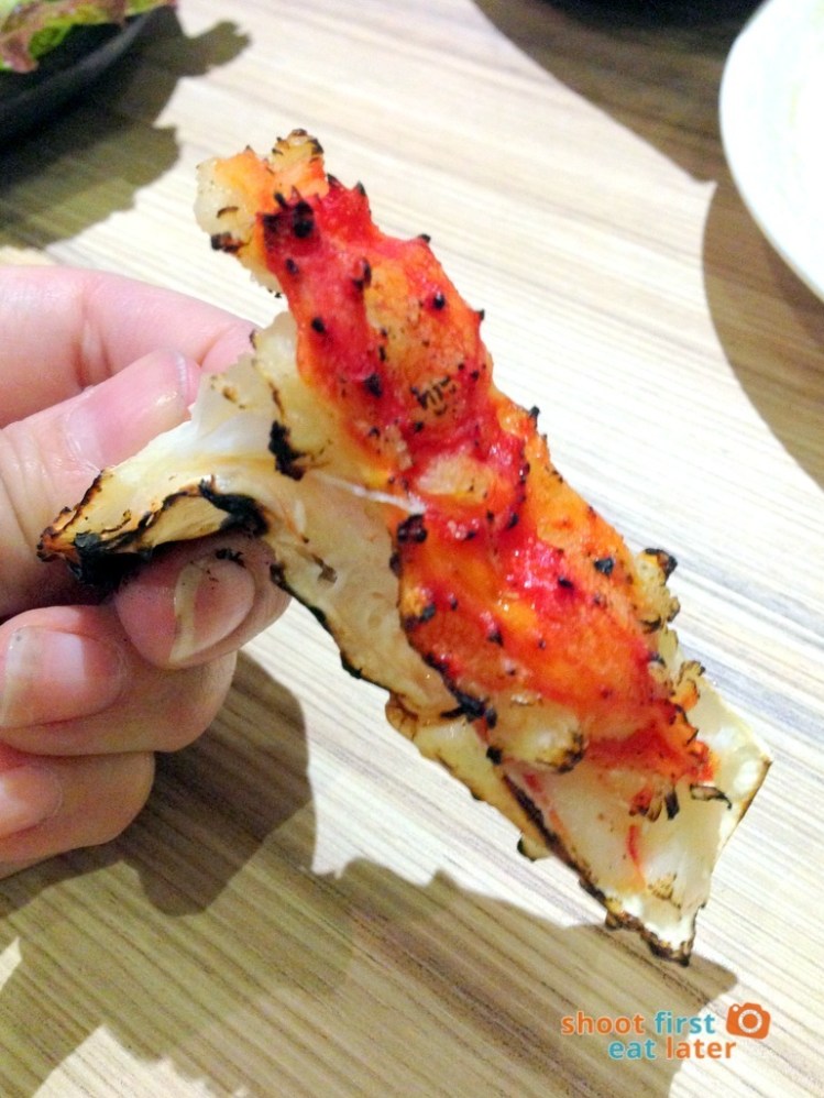 Kitsho Restaurant - Grilled King Crab