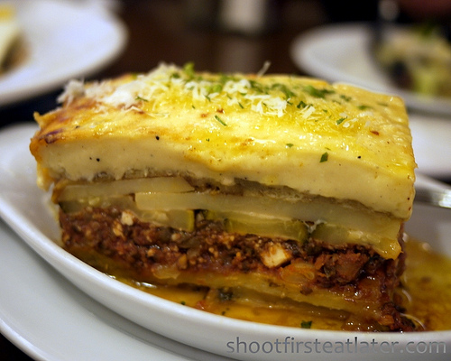 meatless moussaka