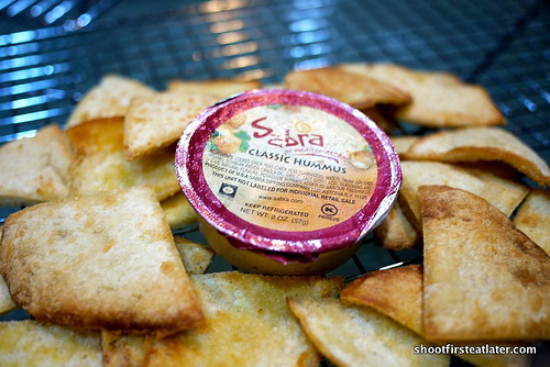 Garlic Parmesan Pita Chips-8