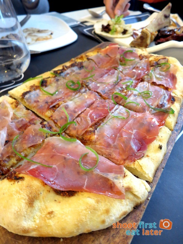 Todd English Food Hall Manila- Fig & Prosciutto Flatbread Pizza P530
