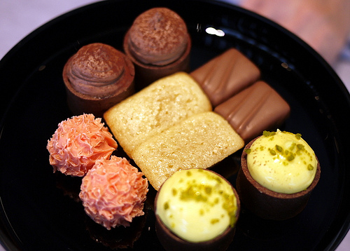 Tosca at the Ritz-Carlton Hong Kong- Petit Fours