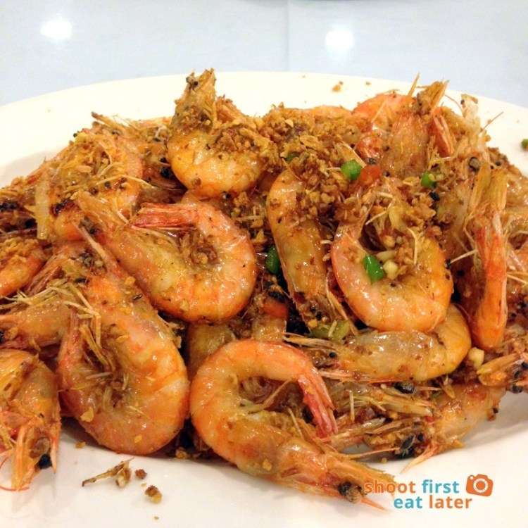 Century Seafood Restaurant- Fried Garlic Shrimp