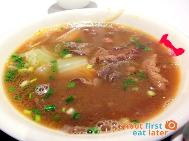 Sands Cotai Central Food Court- beef noodle soup HK$75
