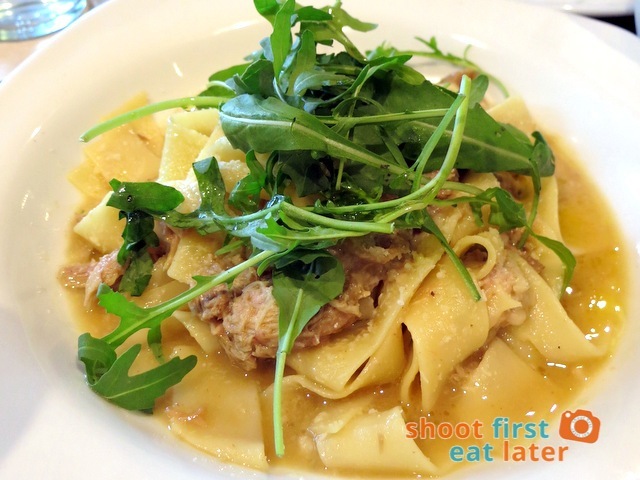 braised suckling pig pasta P595