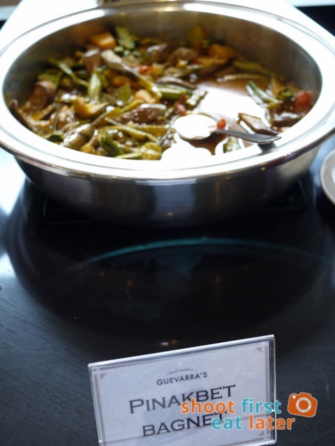 Chef Laudico Guevarra's- pinakbet bagnet