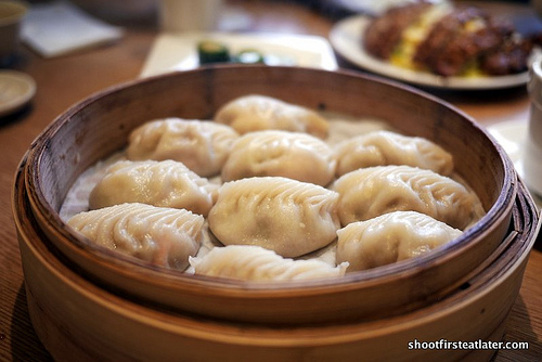 mushroom dumplings