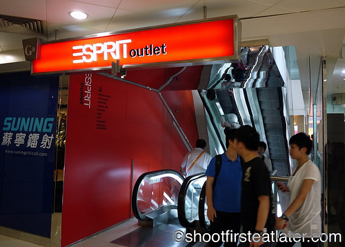Esprit Outlet, Mong Kok, Hong Kong