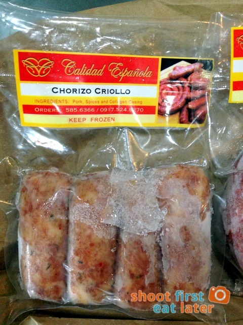 Calidad Española chorizo criollo