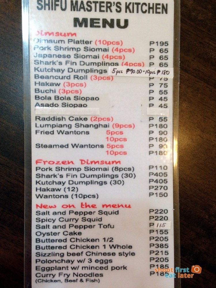 Shifu Master's Kitchen menu-002