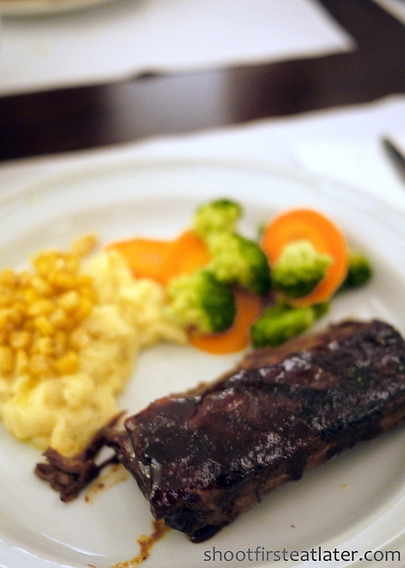 Apartment 1b- baby back ribs