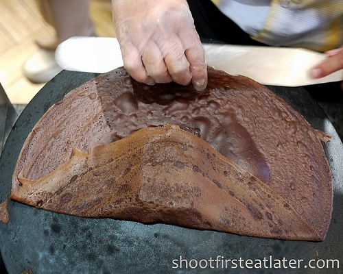 double chocolate fudge brownie crepe-3