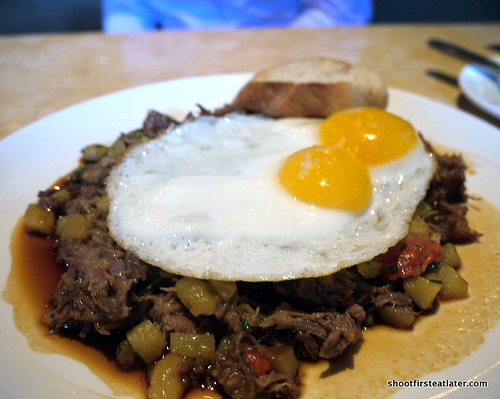 House-Brined Corned Beef Hash