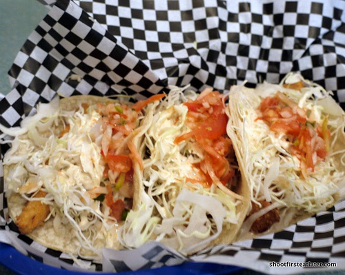 Pelons Baja Grill- fish tacos