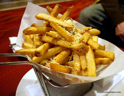 bistro fries w/ parmesan & parsely