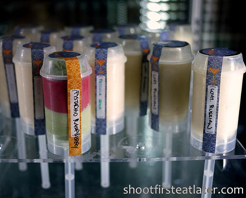 Bar Dolci cocktail gelato popsicles