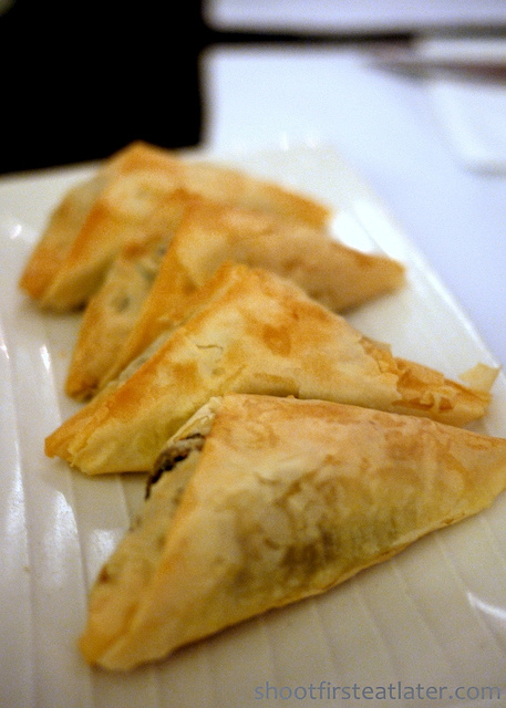 Apartment 1b-baked samosas