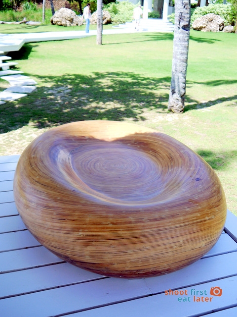 The Balesin Spa wood chair