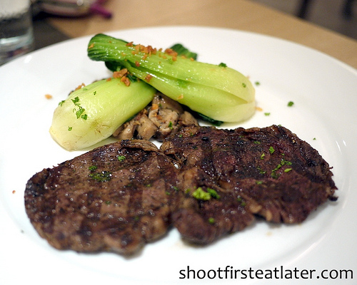 Myron's Cohen steak dinner