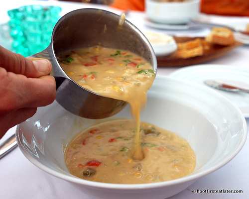 Blue Crab + Corn Chowder