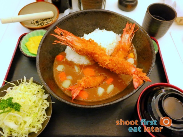 Ginza Bairin Philippines- ebi curry fry set