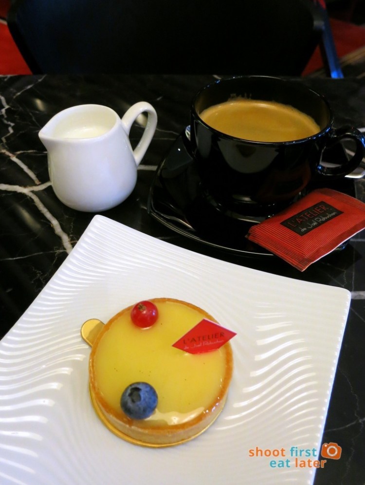 Le Salon de Thé de Joel Robuchon (Elements HK)- citron tarte HK$44, coffee HK$55