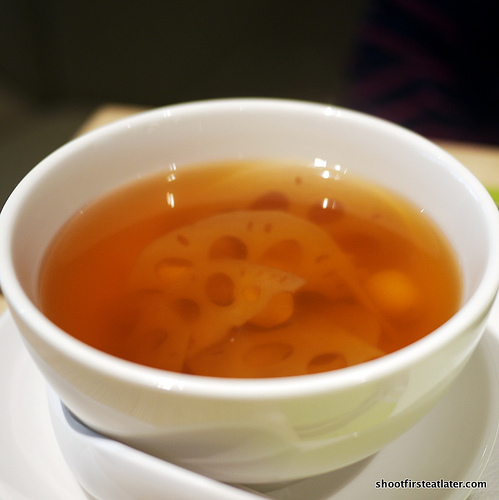 lotus root & barley drink