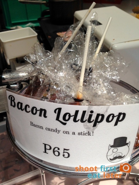 Mr. D's bacon lollipop P65