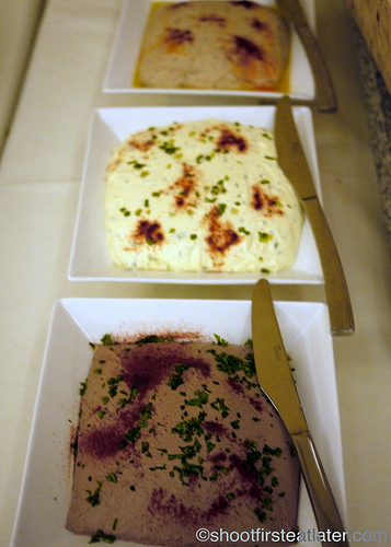 Hamilo Coast buffet lunch- trio of dips